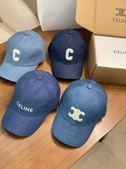 Celine denim comfortable soft durable baseball cap - Image 2