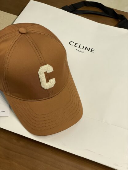 Celine Toffee Elegant and Sophisticated Comfort Baseball Cap - Image 2