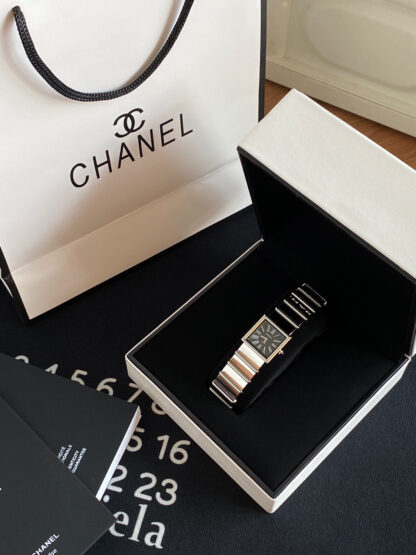 Chanel Small Sugar Cube Vintage Watch - Image 3