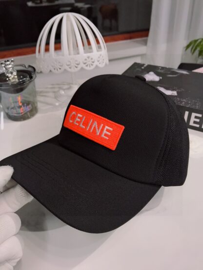 Celine Spring and Summer catwalk high quality fly woven simple baseball cap - Image 2