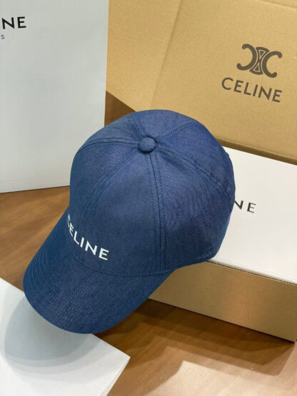 Celine denim comfortable soft durable baseball cap - Image 2