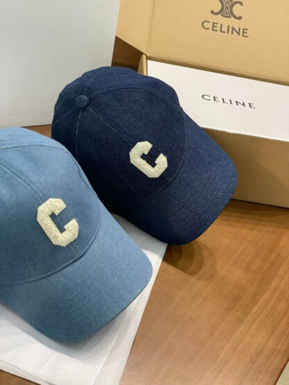 Celine denim comfortable soft durable baseball cap - Image 2
