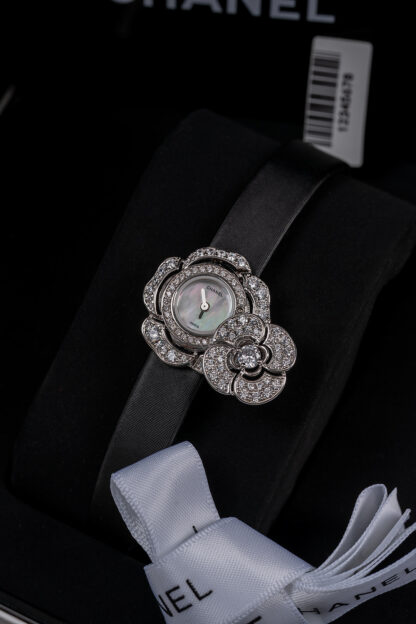 Chanel Delicate Camellia Quartz Watch - Image 3