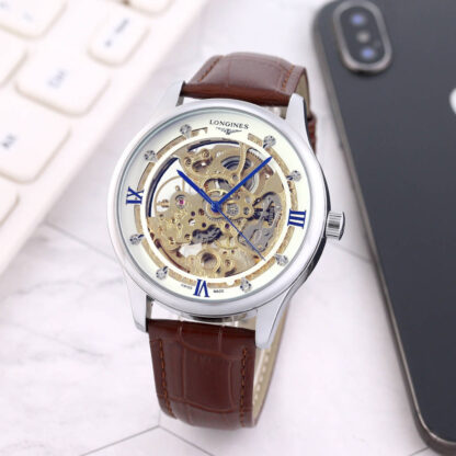 Longines automatic engraved movement fashion watch - Image 3