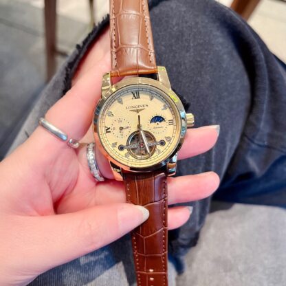 Longines Business Casual Classic Skeleton Design Watch - Image 3