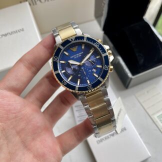 Armani multi-dial design fashion watch