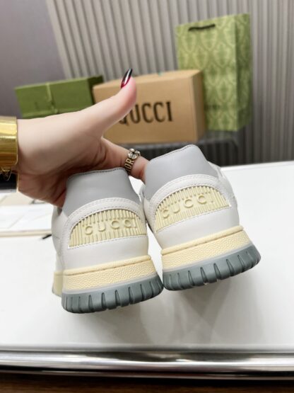 Gucci high and low top distressed sneakers - Image 2