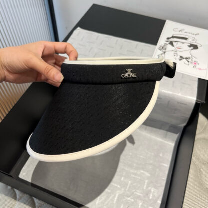 Celine new hollow top headband sun hat - Image 2