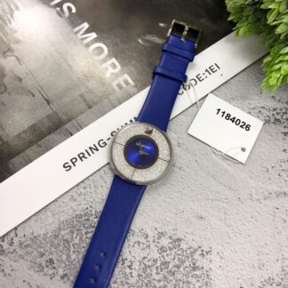 Swarovski starry leather strap women's watch
