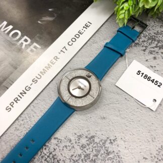 Swarovski starry leather strap women's watch