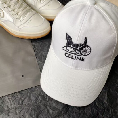 Celine carriage embroidered baseball cap - Image 2