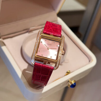 Hermes Square Dial Delicate Watch - Image 2