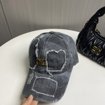 Celine spring washed baseball cap - Image 2