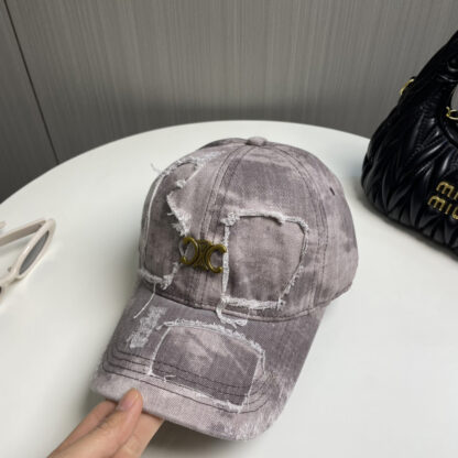 Celine spring washed baseball cap - Image 2