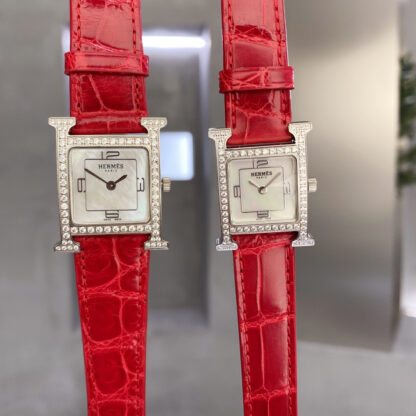 Hermes Square Dial Elegant Watch - Image 2