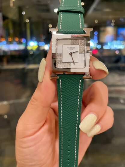 Hermes personalized elegant diamond fashion watch - Image 2