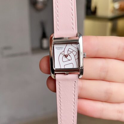 Hermes classic square dial exquisite watch - Image 2