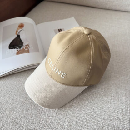 Celine letter embroidered couple fashion baseball cap - Image 2