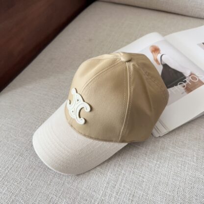 Celine letter embroidered couple fashion baseball cap - Image 2
