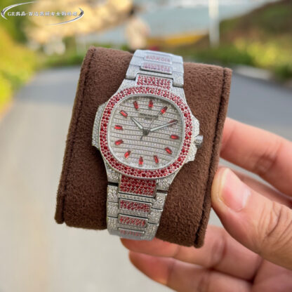 Patek Philippe 7118 Women's Nautilus Full Diamond Limited Edition Watch - Image 2