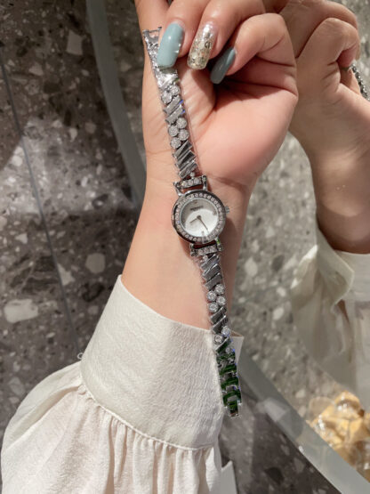 Hermes Rose Gold and Diamond Watch - Image 2
