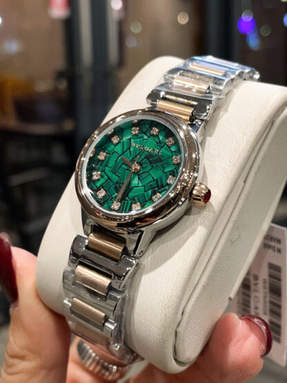 Bulgari Women's Mother-of-Pearl Intarsia Watch - Image 2