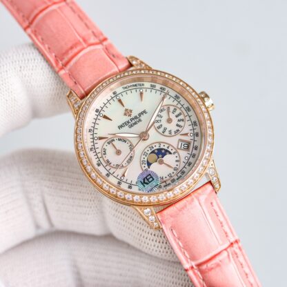 Patek Philippe Perpetual Calendar Multi-Function Luxury Watch - Image 2