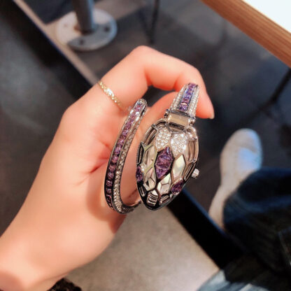 Bulgari Fashion Snake Bracelet Watch - Image 2