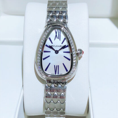 Bulgari's slim and shining classic snake shadow watch - Image 2