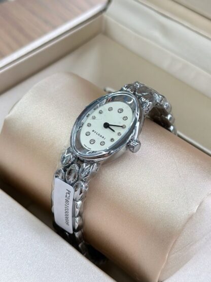 Bulgari silver watch - Image 2