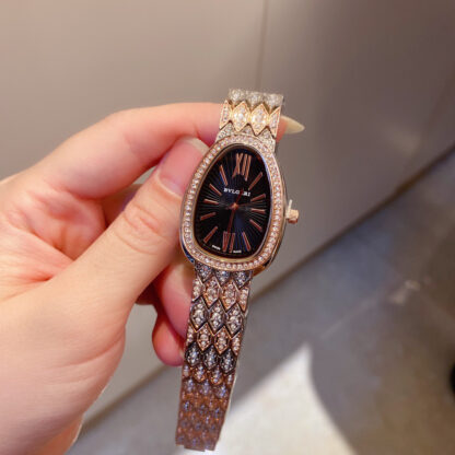 Bulgari gilded snake shadow shining watch - Image 2