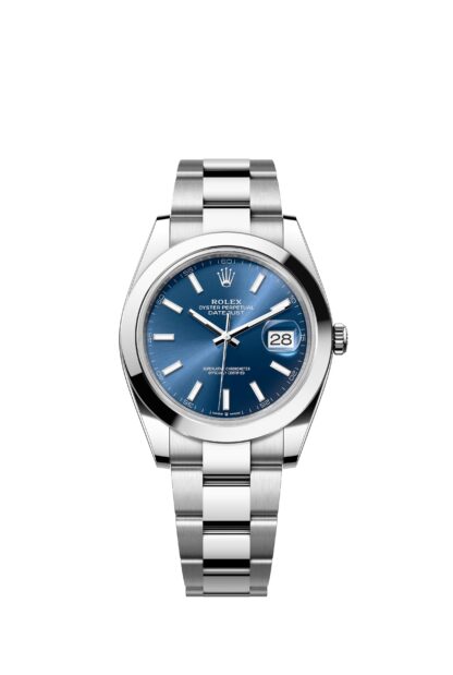 Rolex 41mm Datejust White Case Bevel Bezel Three Beads Strap - Image 2