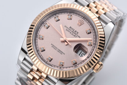 Rolex 126331 Moissanite Rose Gold 41mm Datejust - Image 2