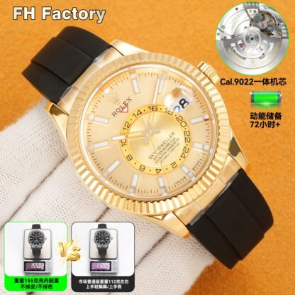 Rolex FH factory uses 904L stainless steel case with internal weight - Image 2