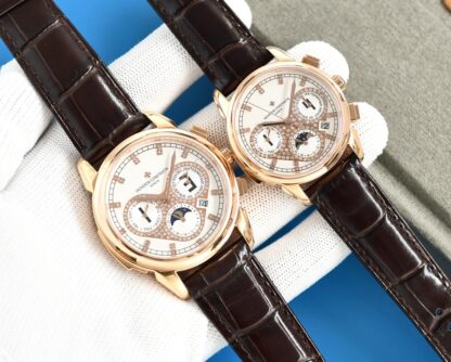 Vacheron Constantin Mechanical watch with moon phase movement - Image 2
