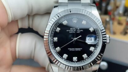 Rolex Black Dial Log - Image 2