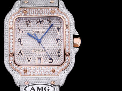 Cartier luxury shining mechanical watch - Image 2