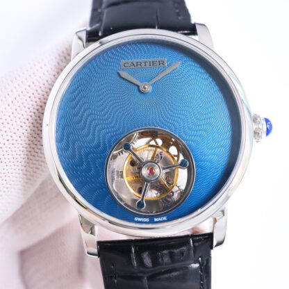 Cartier unique exquisite tourbillon mechanical watch - Image 2