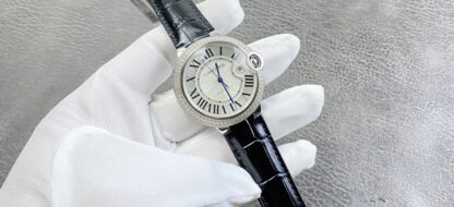Cartier round, elegant and noble men's mechanical watch - Image 2