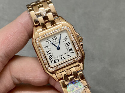 Cartier Classic Cheetah Square Elegant Luxury Watch - Image 2