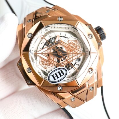 Hublot Big Bang Sang Bleu Ⅱ Tattoo Second Generation Watch - Image 2