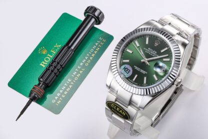 Rolex 41mm Datejust Series 2836-2 Mechanical Movement - Image 2