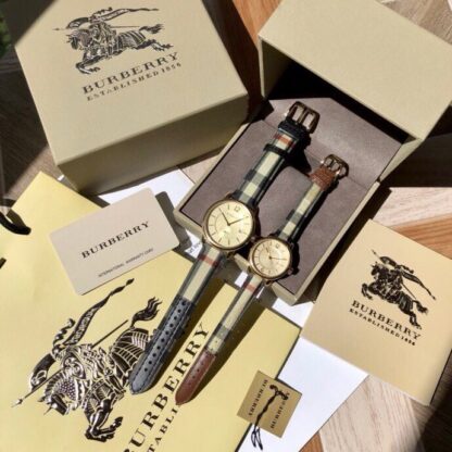 Burberry Classic Vintage Quartz Pair of Watches - Image 3