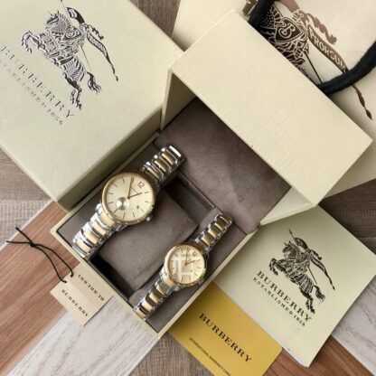 Burberry Classic Vintage Quartz Pair of Watches - Image 2