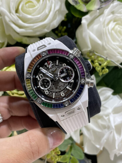 Hublot White Ceramic Watch - Image 2
