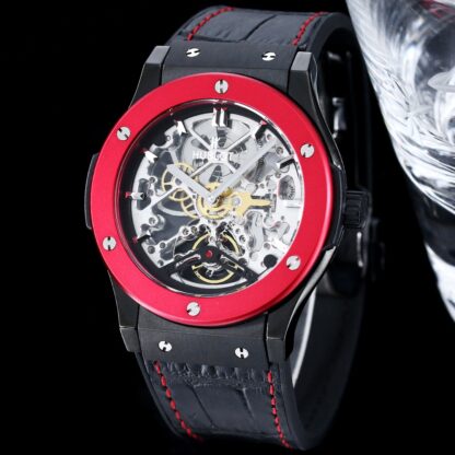 Hublot Ultra-Thin Two-Hand Flywheel Mechanical Watch - Image 2