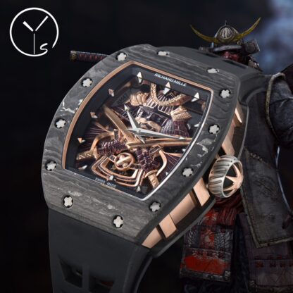 RichardMille rm47 integrated tourbillon black warrior watch - Image 2