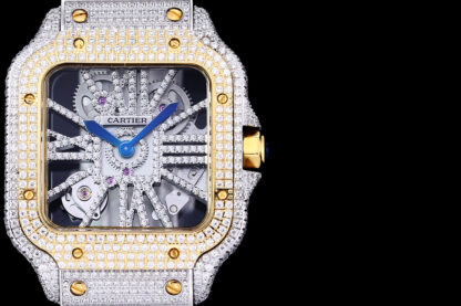 Cartier skeleton mechanical watch - Image 2