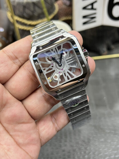 Cartier Skeleton Mechanical Watch - Image 2