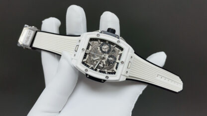 Hublot Tonneau White Ceramic Watch - Image 2